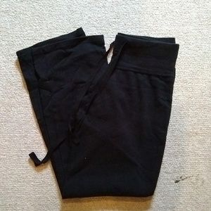Black sweat pants
